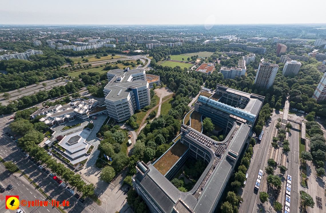 07.06.2023 - Neuperlachs neue Mitte mit PEP, Perlach Plaza, Share, Allianzversicherung und Wohnring